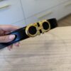 Salvatore Ferragamo Reversible and Adjustable Gancini Belt 40/100