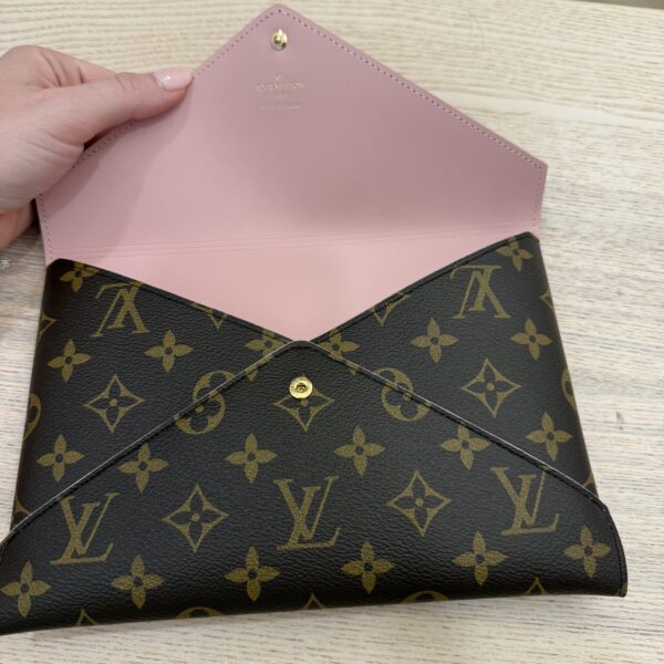 Louis Vuitton Monogram Large Kirigami Pochette Insert Rose Ballerine