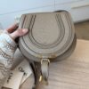 Chloe Chloe Marcie Small Crossbody Bag in Grained Calfskin Boyish Brown