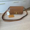 TOD'S Tod's Micro Flap Leather Shoulder Bag Kenia Scuro