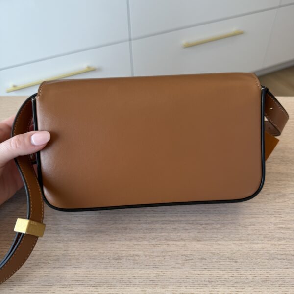 TOD'S Tod's Micro Flap Leather Shoulder Bag Kenia Scuro