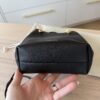 Loewe Pebble Soft Leather Pouch Black