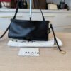 Alaia Le Click East West Medium Bag In Leather Black