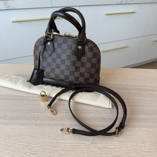 Louis Vuitton Damier Ebene Alma BB