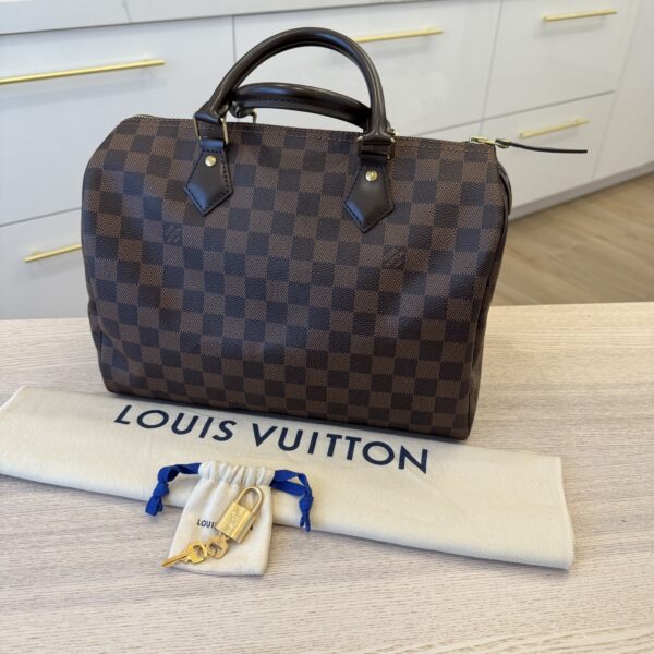 Louis Vuitton Damier Ebene Speedy 30 NM