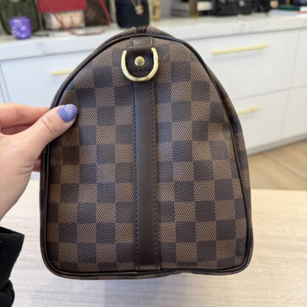 Louis Vuitton Damier Ebene Speedy 30 Bandouliere