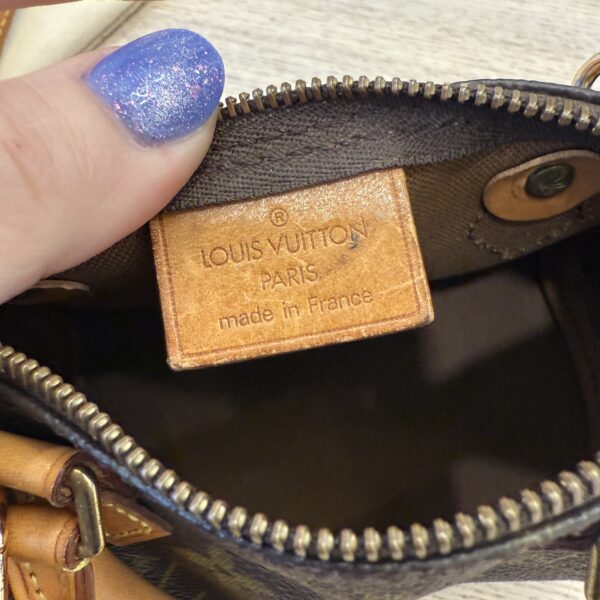 Louis Vuitton Monogram Mini Sac HL Speedy