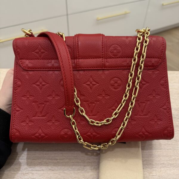 Louis Vuitton Scarlet Monogram Empreinte Leather Saint Sulpice PM Bag