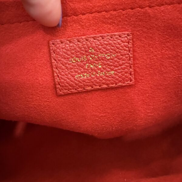 Louis Vuitton Scarlet Monogram Empreinte Leather Saint Sulpice PM Bag