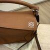 Loewe Calfskin Small Puzzle Bag Tan