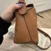 Loewe Calfskin Small Puzzle Bag Tan