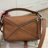 Loewe Calfskin Small Puzzle Bag Tan