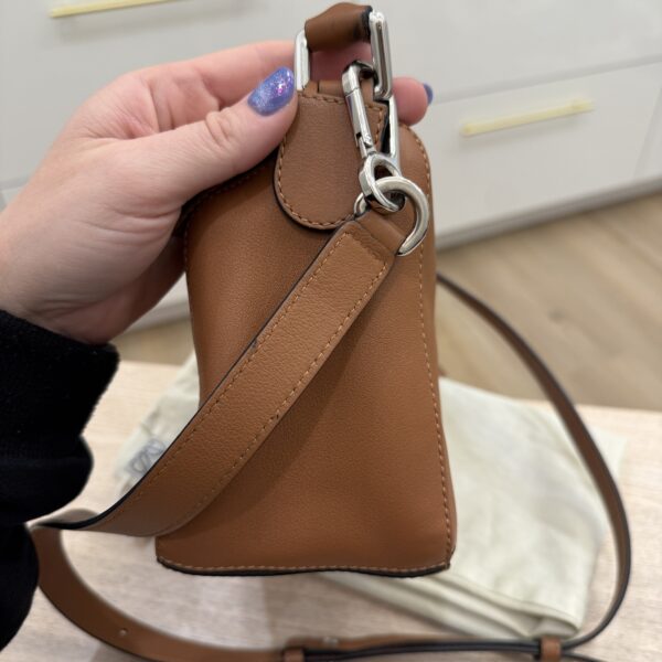 Loewe Calfskin Small Puzzle Bag Tan