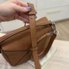 Loewe Calfskin Small Puzzle Bag Tan
