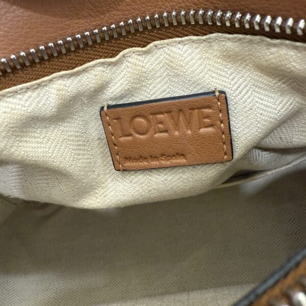 Loewe Calfskin Small Puzzle Bag Tan