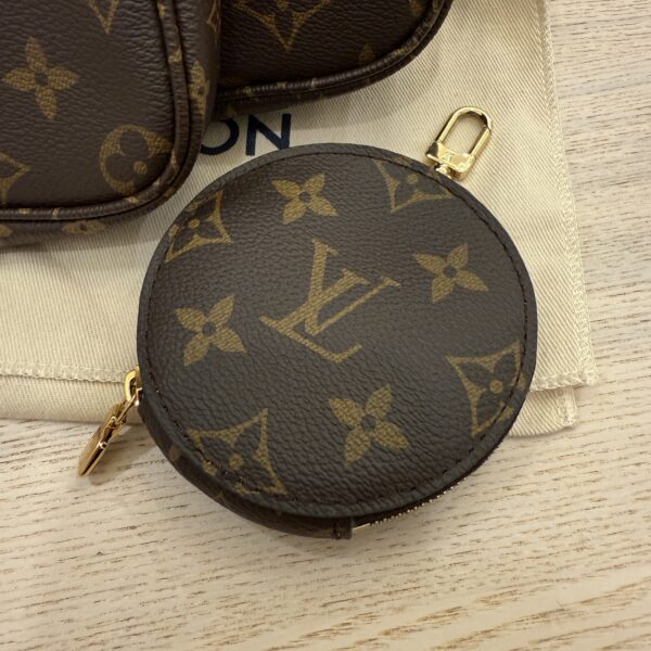 Louis Vuitton Monogram Multi Pochette Accessories Rose