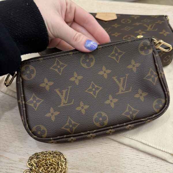 Louis Vuitton Monogram Multi Pochette Accessories Rose