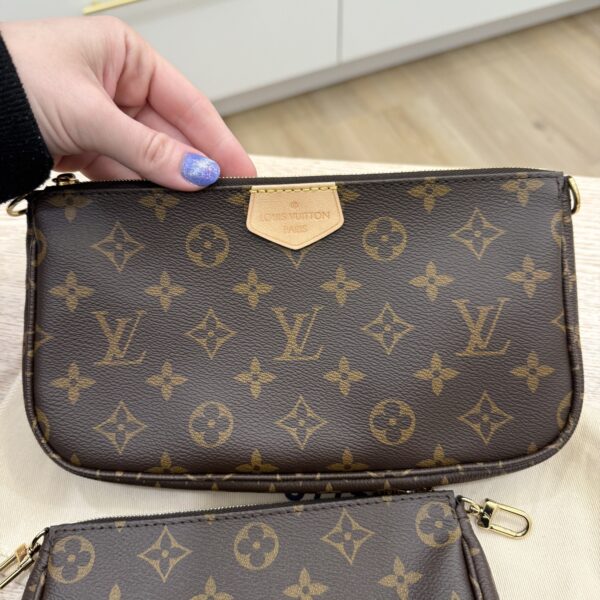 Louis Vuitton Monogram Multi Pochette Accessories Rose