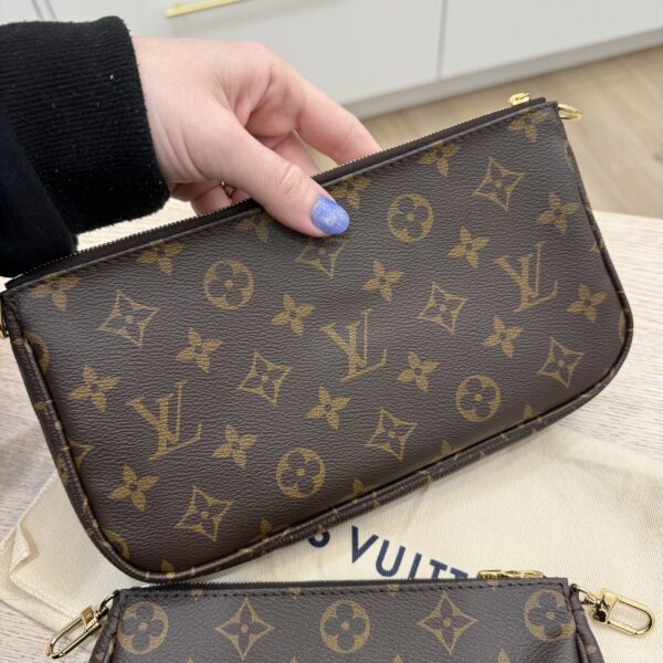 Louis Vuitton Monogram Multi Pochette Accessories Rose