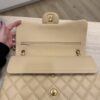 Chanel Lambskin Quilted Jumbo Double Flap Beige Claire Gold Hardware
