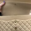 Chanel Lambskin Quilted Jumbo Double Flap Beige Claire Gold Hardware