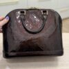 Louis Vuitton Monogram Vernis Alma PM Amarante