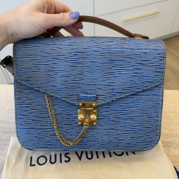 Louis Vuitton Pochette Metis Epi Leather and Reverse Monogram Canvas