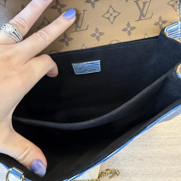 Louis Vuitton Pochette Metis Epi Leather and Reverse Monogram Canvas