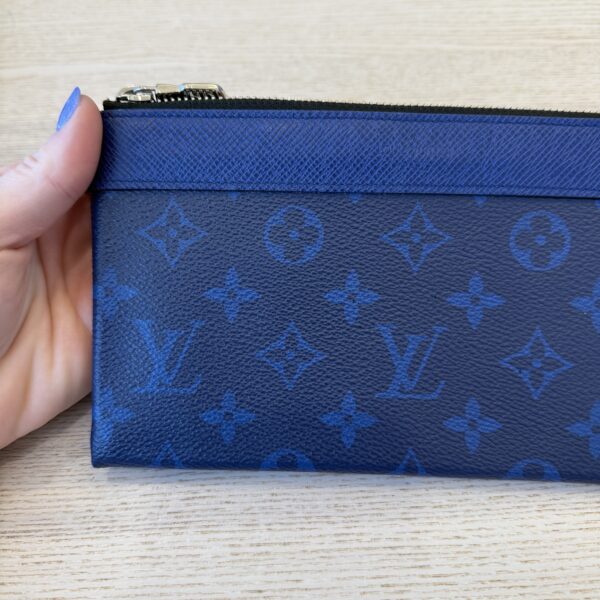 Louis Vuitton Monogram Cobalt Pochette Discovery PM Bag