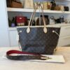 Louis Vuitton Neverfull Bandoulière Inside Out MM Rouge Sari