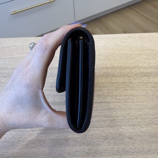 Louis Vuitton Sarah Dauphine Wallet Reverse Monogram Canvas