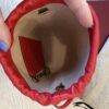 Gucci Matelasse Mini GG Marmont 2.0 Bucket Bag Red
