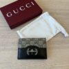 Gucci GG Supreme Wallet and Black