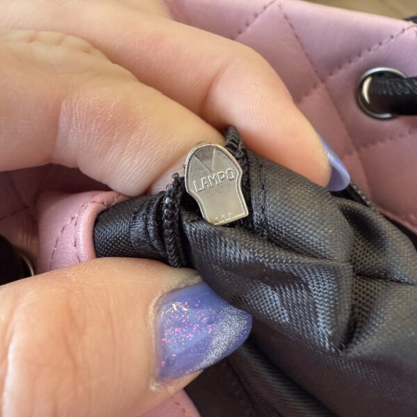 Chanel Pink Leather Cambon Line Mini Tote Bag