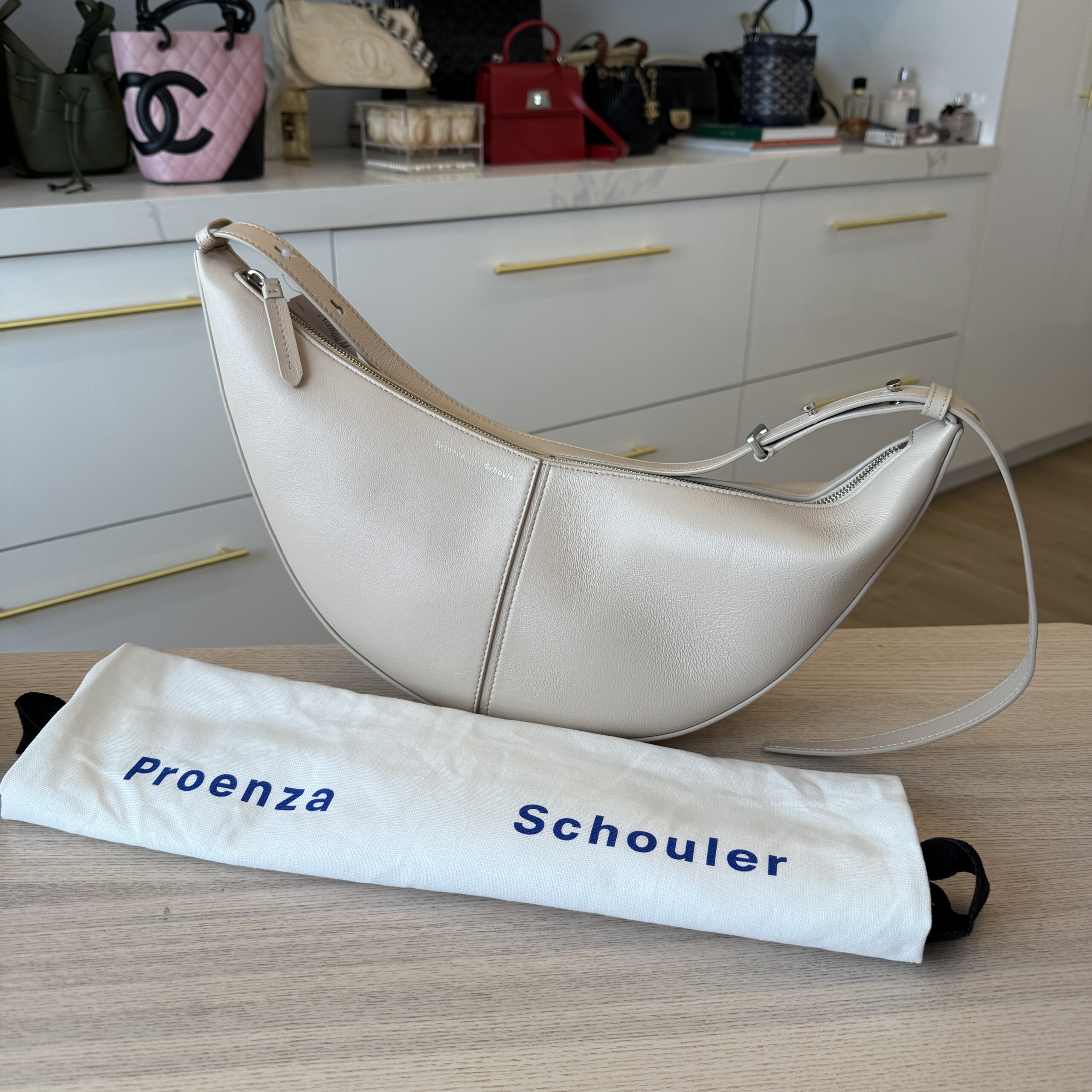 Proenza Schouler The Slide Bag Beige