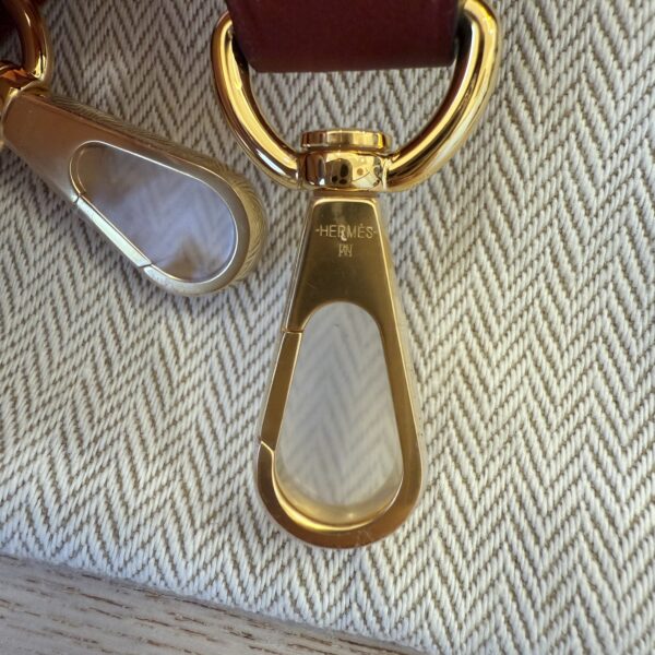 Hermes Taurillon Clemence Evelyne TPM Rouge H