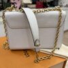 Louis Vuitton Epi Twist Shoulder Bag MM White