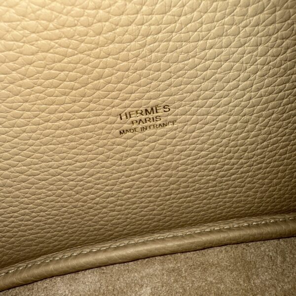 Hermes Taurillon Clemence Picotin Lock 18 PM Trench Gold Hardware