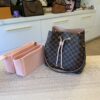 Louis Vuitton Damier Ebene Neonoe MM Venus Pink