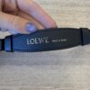 Loewe Branded Short Strap Black Top Handle