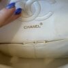 Chanel Medium Vintage Classic Flap with 24K Gold Hardware White
