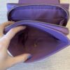 Chanel Lambskin Sleek And Chic Flap Purple