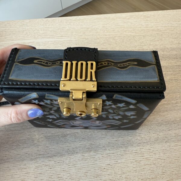 Christian Dior 2017 Dior LockBox Zodiac Limited Edition Shoulder Bag