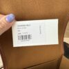 Celine Triomphe Canvas Medium Folco Bag Tan