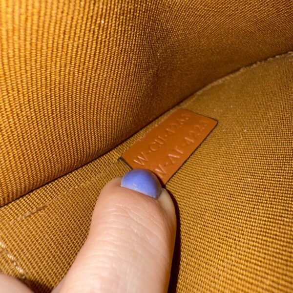 Celine Triomphe Canvas Medium Folco Bag Tan