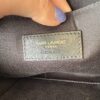 Saint Laurent (YSL) Grain De Poudre Monogram Belt Bag Black