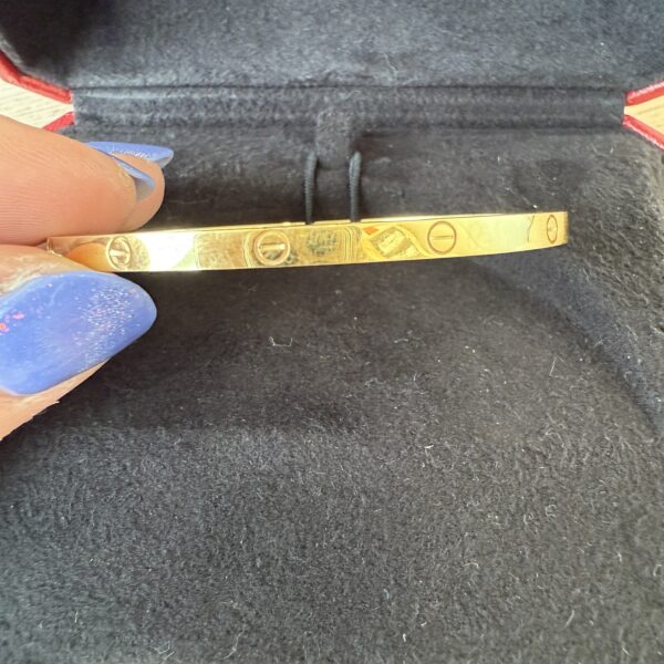 Cartier Love Bracelet, Small Model 17 Gold