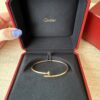 Cartier Juste un Clou Bracelet, Small Model Gold Size 16