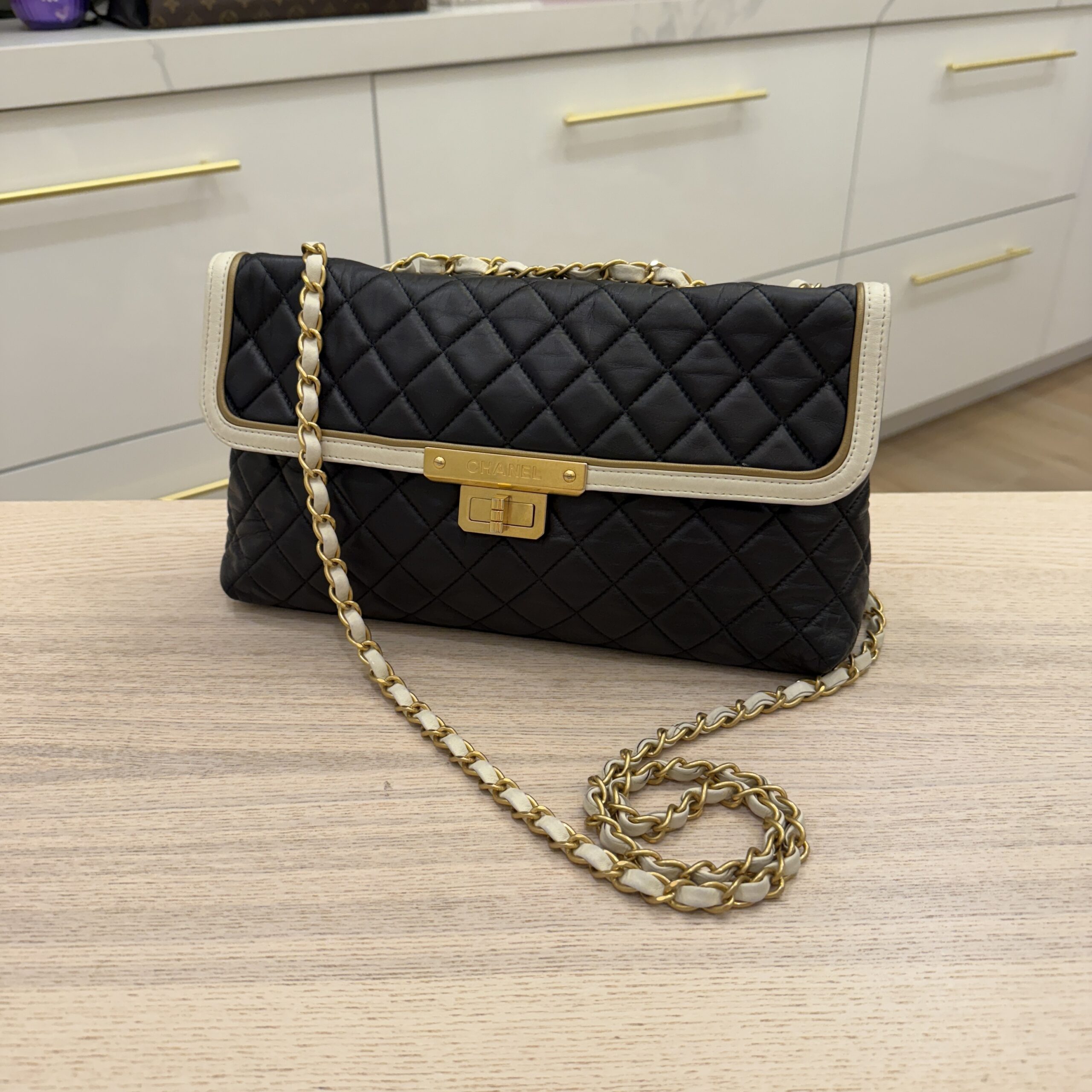 Chanel Small East/West Mademoiselle Flap Bag