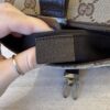 Gucci Monogram Waist Pouch Bag Dark Brown